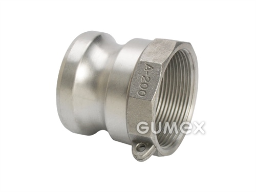 KAMLOK vsuvka DN15, vnútorný závit BSPP 1/2", 10bar, -30°C/+90°C, hliník
